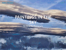 Tablet Screenshot of paintingsinthesky.com